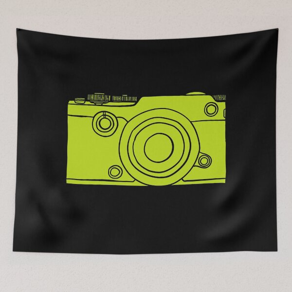 Item preview, Retro 35mm Film Camera - Pen F - Acid Green designed and sold by MOREDANKMEMES.