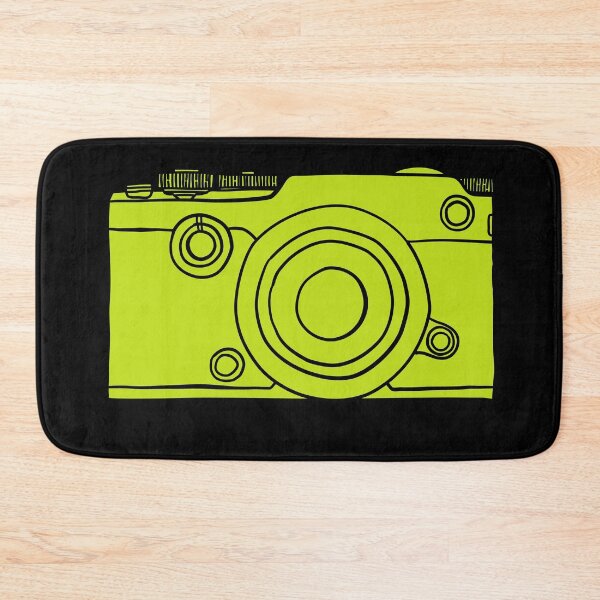 Item preview, Retro 35mm Film Camera - Pen F - Acid Green designed and sold by MOREDANKMEMES.