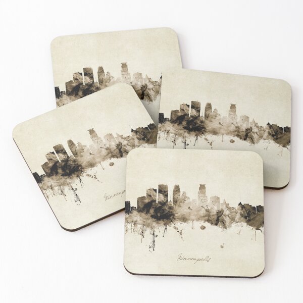 Artikelvorschau, Minneapolis Minnesota Skyline entworfen und verkauft von ArtPrints.