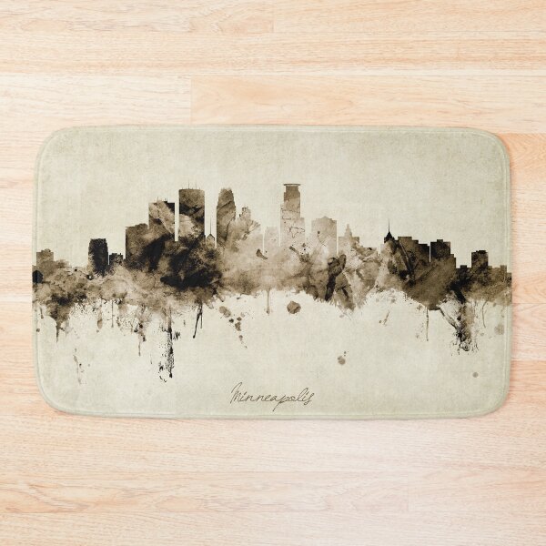 Item preview, Minneapolis Minnesota Skyline designed and sold by ArtPrints.
