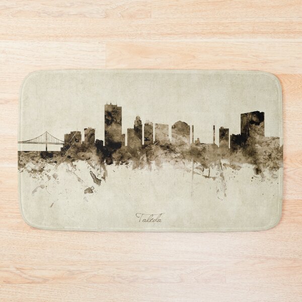 Item preview, Toledo Ohio Skyline designed and sold by ArtPrints.