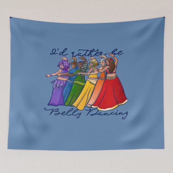 Item preview, I'd rather be belly dancing  designed and sold by FrictionMaxxing.