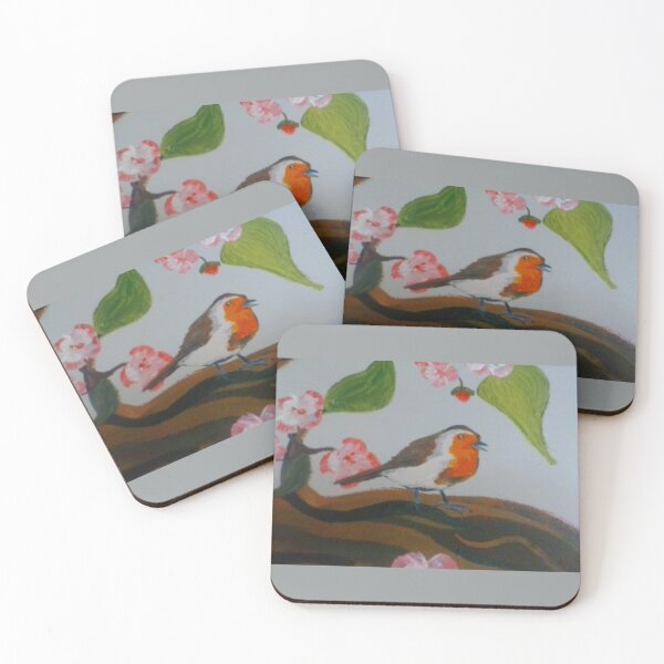 Item preview, Robin Redbreast en Blossom Tree designed and sold by Laura Crean.