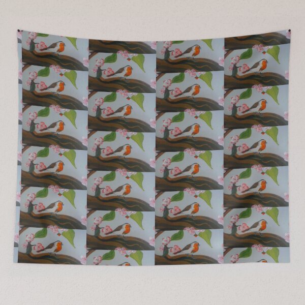 Item preview, Robin Redbreast in Blossom Tree designed and sold by Laura Crean.