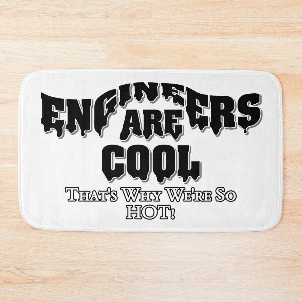 Item preview, Engineers Are Cool Typography Art designed and sold by Xzendor7 Digital Art Creations.