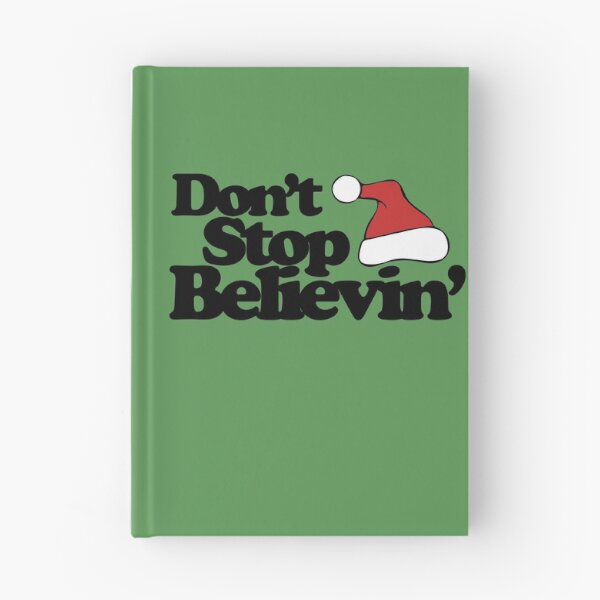 Item preview, Don't stop believin' Santa designed and sold by FrictionMaxxing.