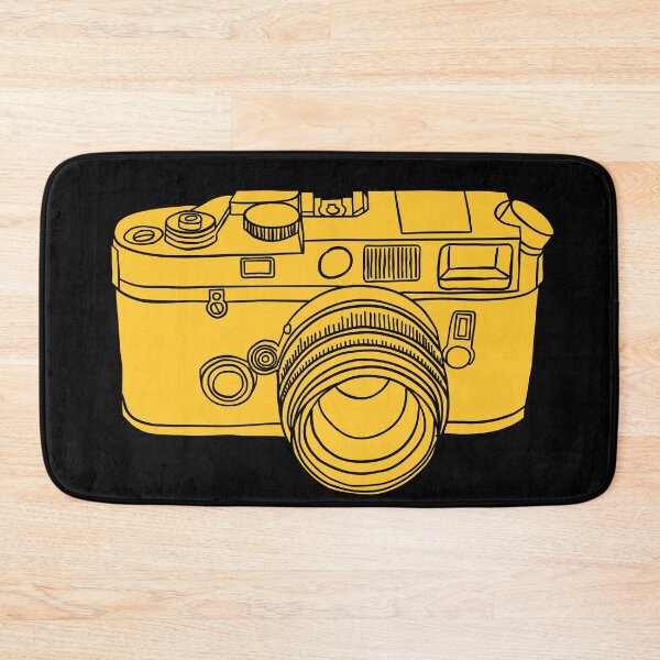 Item preview, Retro 35mm Film Camera - Rangefinder - Yellow designed and sold by MOREDANKMEMES.