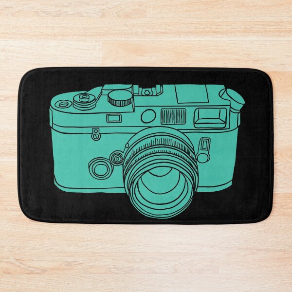 Item preview, Retro 35mm Film Camera - Rangefinder - Teal designed and sold by MOREDANKMEMES.