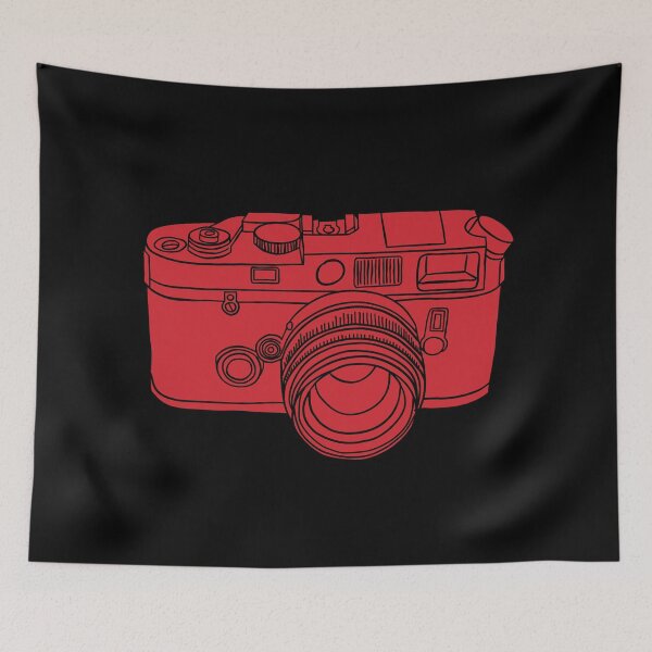 Item preview, Retro 35mm Film Camera - Rangefinder - Red designed and sold by MOREDANKMEMES.
