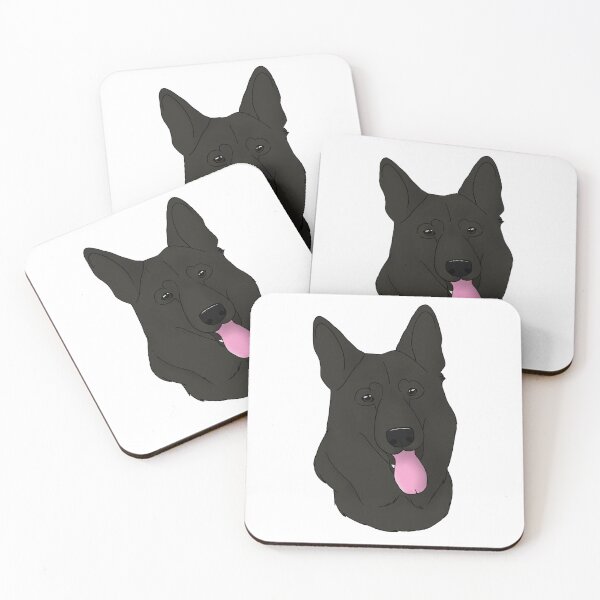 Item preview, German Shepherd Dog - Black designed and sold by Cynthiaetal.