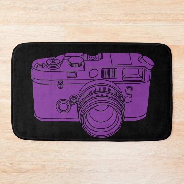 Item preview, Retro 35mm Film Camera - Rangefinder - Purple designed and sold by MOREDANKMEMES.