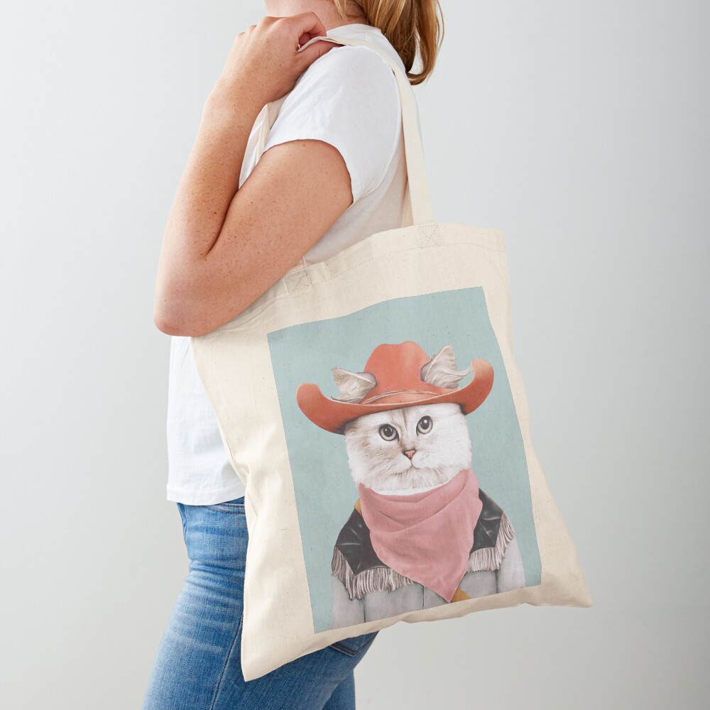 Rodeo Cat Tote Bag