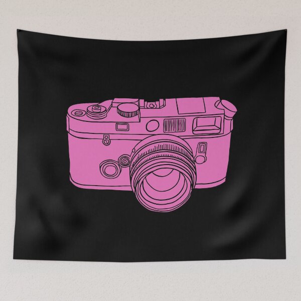 Item preview, Retro 35mm Film Camera - Rangefinder - Pink designed and sold by MOREDANKMEMES.