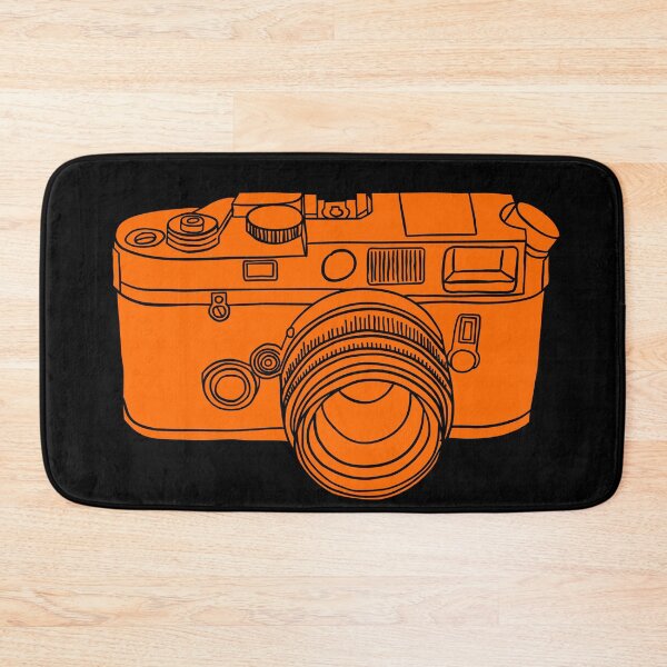 Item preview, Retro 35mm Film Camera - Rangefinder - Orange designed and sold by MOREDANKMEMES.