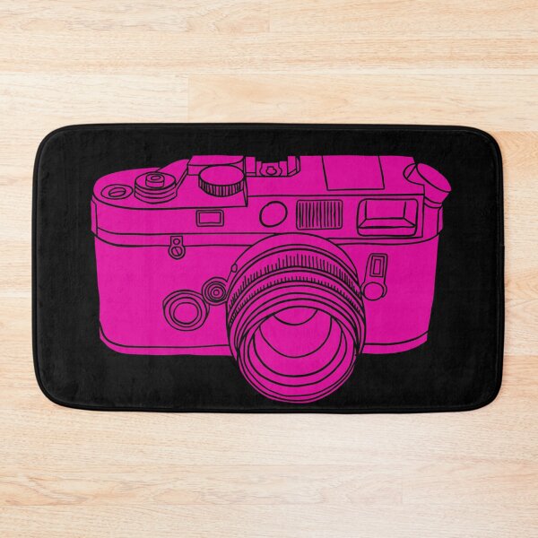 Item preview, Retro 35mm Film Camera - Rangefinder - Magenta designed and sold by MOREDANKMEMES.