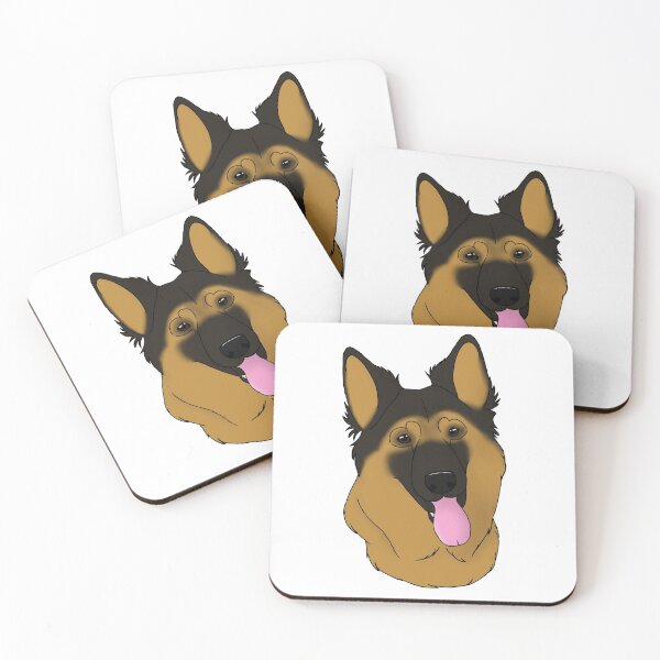 Item preview, German Shepherd Dog Longhair - Black and Tan designed and sold by Cynthiaetal.