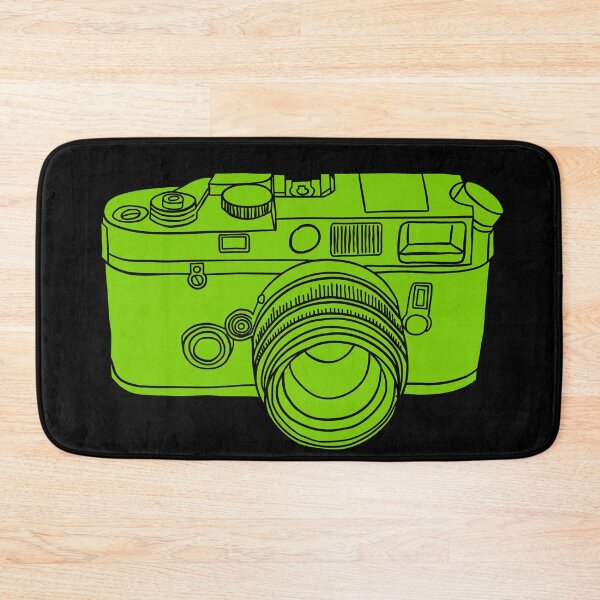 Item preview, Retro 35mm Film Camera - Rangefinder - Lime Green designed and sold by MOREDANKMEMES.