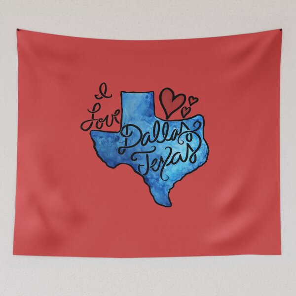 Item preview, I love dallas Texas designed and sold by FrictionMaxxing.