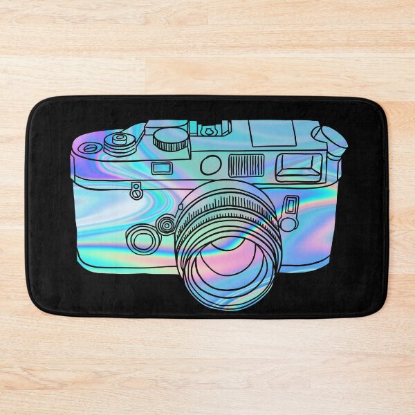 Item preview, Retro 35mm Film Camera - Rangefinder - Iridescent  designed and sold by MOREDANKMEMES.