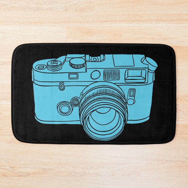 Item preview, Retro 35mm Film Camera - Rangefinder - Ice Blue designed and sold by MOREDANKMEMES.