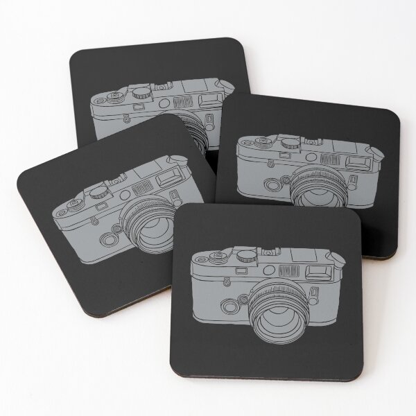 Item preview, Retro 35mm Film Camera - Rangefinder - Grey designed and sold by MOREDANKMEMES.