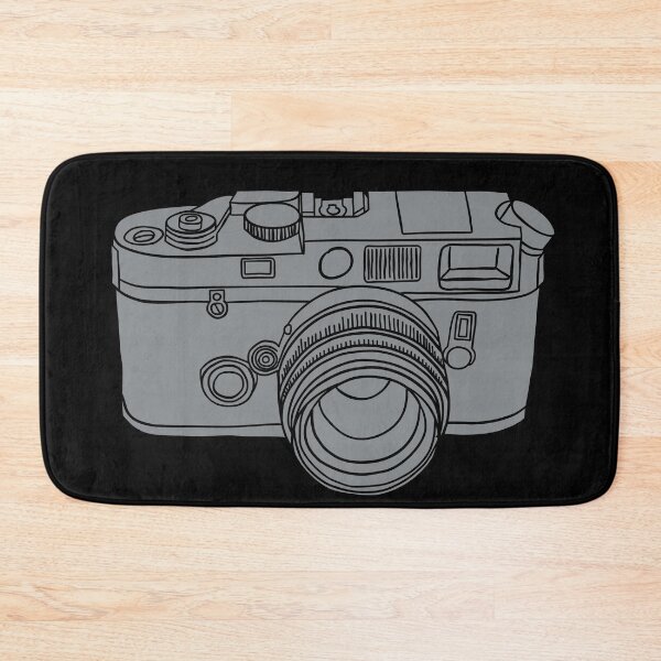 Item preview, Retro 35mm Film Camera - Rangefinder - Grey designed and sold by MOREDANKMEMES.
