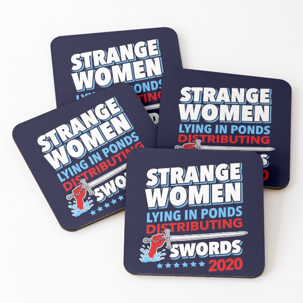 Item preview, Strange Women Lying In Ponds Distributing Swords 2020 designed and sold by Yipptee Shirts.