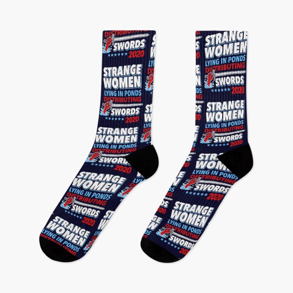 Item preview, Strange Women Lying In Ponds Distributing Swords 2020 designed and sold by Yipptee Shirts.