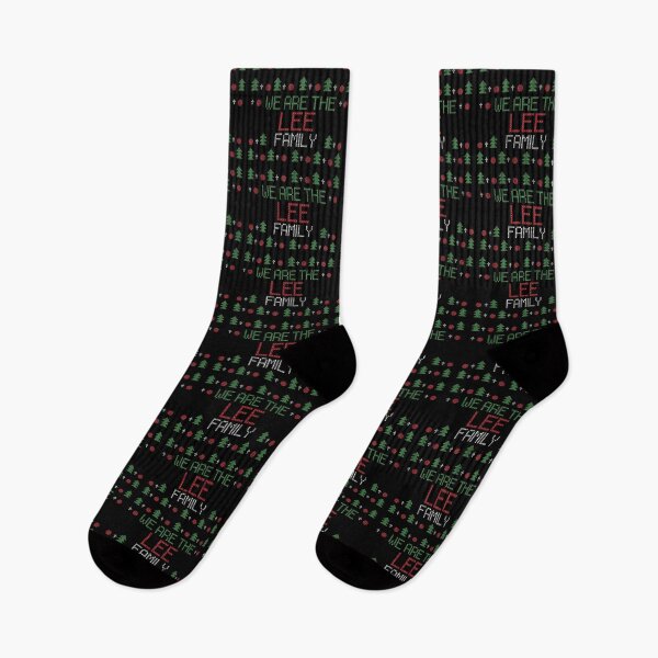 Item preview, We are The Lee Christmas Family designed and sold by elhefe.