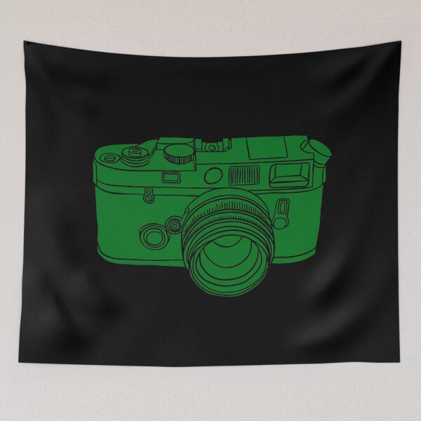 Item preview, Retro 35mm Film Camera - Rangefinder - Green designed and sold by MOREDANKMEMES.