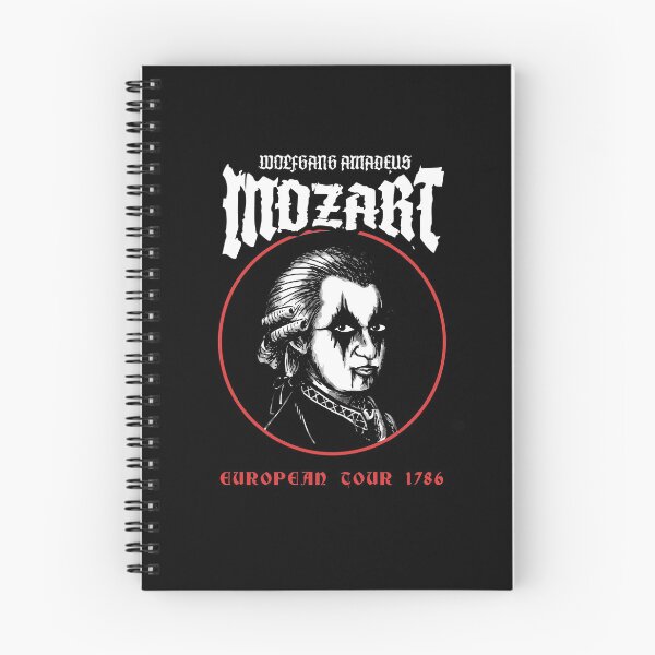 Item preview, Mozart Metal designed and sold by Yipptee Shirts.