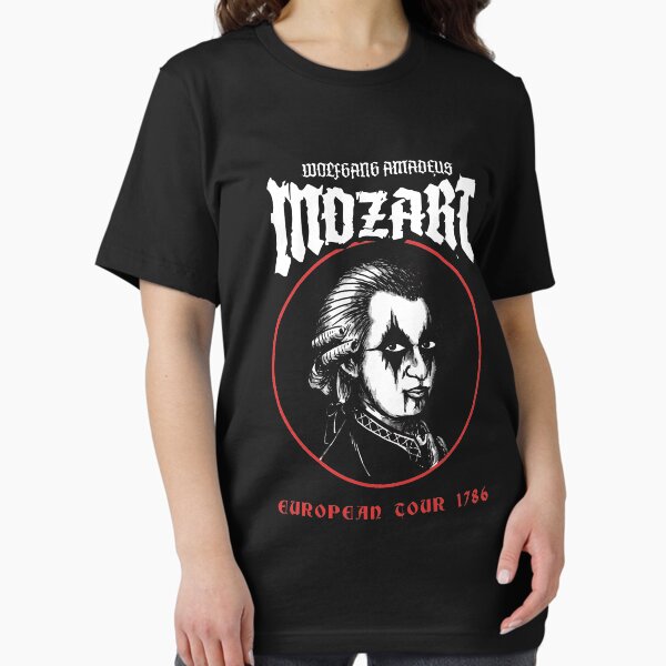Mozart Metal T-Shirts for Sale | Redbubble