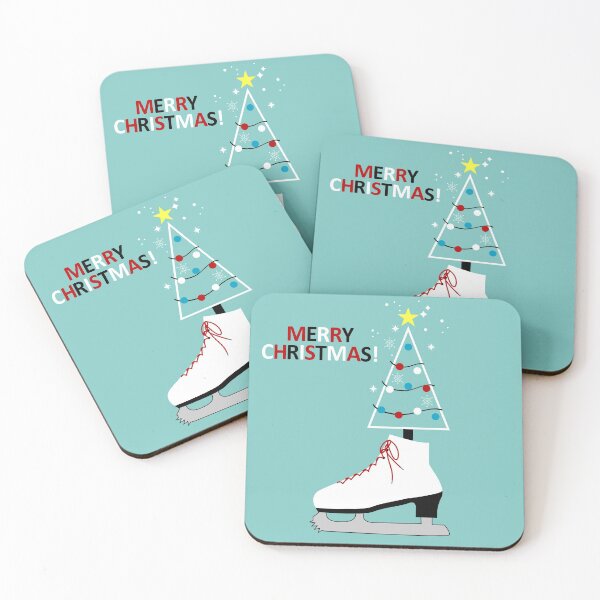 Artikelvorschau, SK8 Weihnachtsbaum entworfen und verkauft von CoralFoxDesigns.