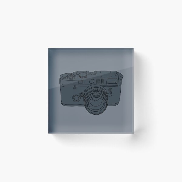 Item preview, Retro 35mm Film Camera - Rangefinder - Charcoal Grey designed and sold by MOREDANKMEMES.