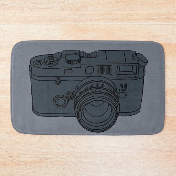 Item preview, Retro 35mm Film Camera - Rangefinder - Charcoal Grey designed and sold by MOREDANKMEMES.