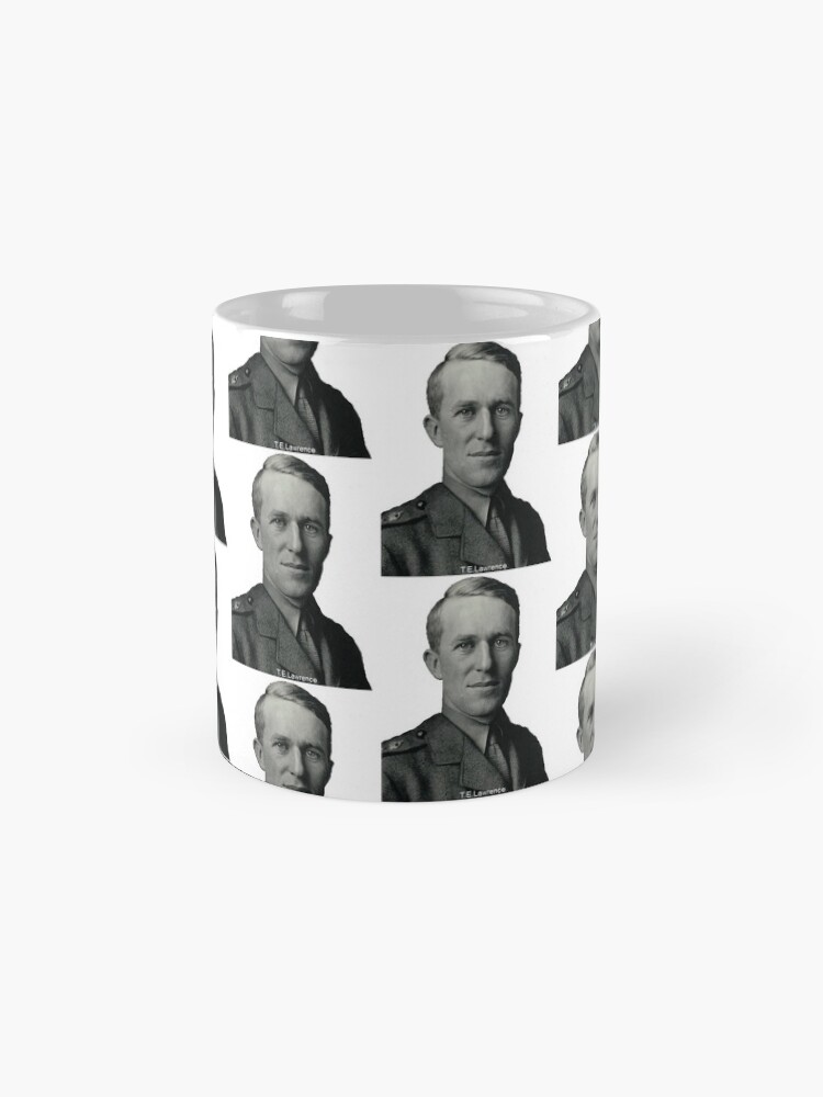 Alternate view of T.E.Lawrence (Lawrence of Arabia) in military uniform Mug