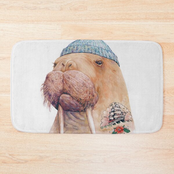 Item preview, Tattooed Walrus designed and sold by AnimalCrew.