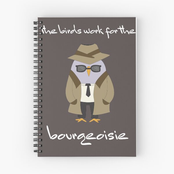 Item preview, the birds work for the bourgeoisie meme detective designed and sold by Kieran Segaloff.