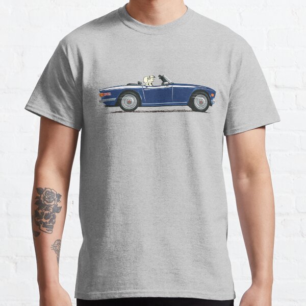 Delft Blue color TR6 – the Classic British Sports Car Classic T-Shirt