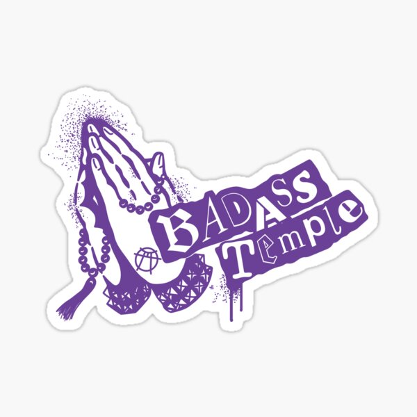 Item preview, Bad Ass Temple Logo designed and sold by CM Design.