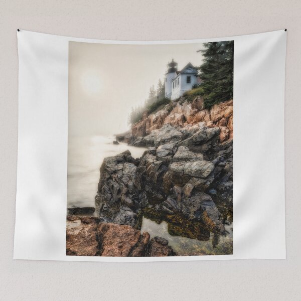 Item preview, Bass Harbor Lighthouse in Fog designed and sold by Gerard Fornarotto.