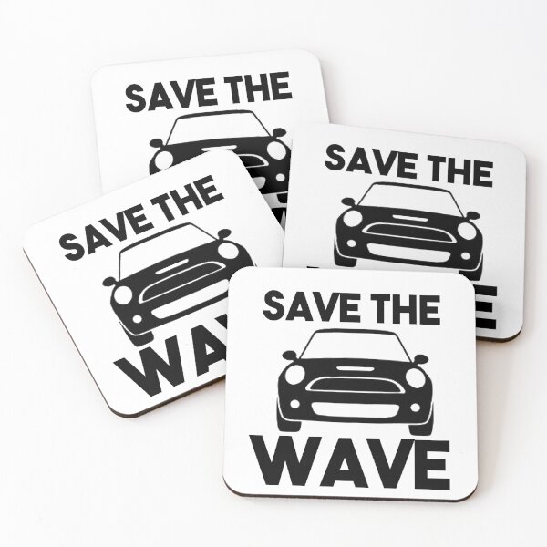 Item preview, Mini Cooper Save the Wave  designed and sold by ThePhanBible.