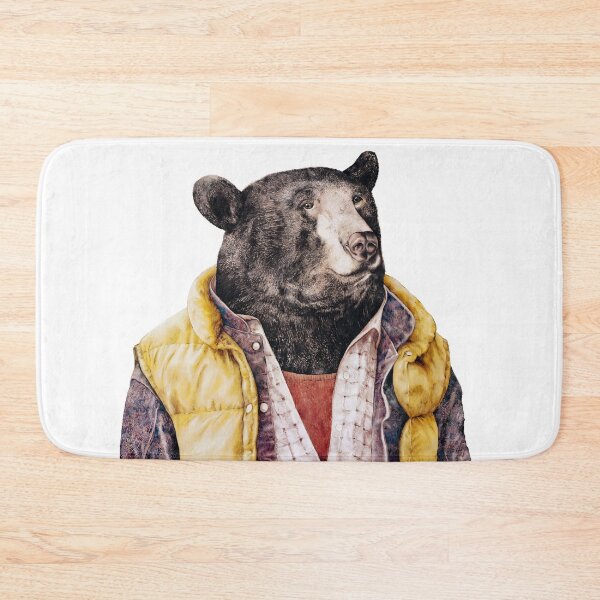 Item preview, Golden Vested Black Bear designed and sold by AnimalCrew.
