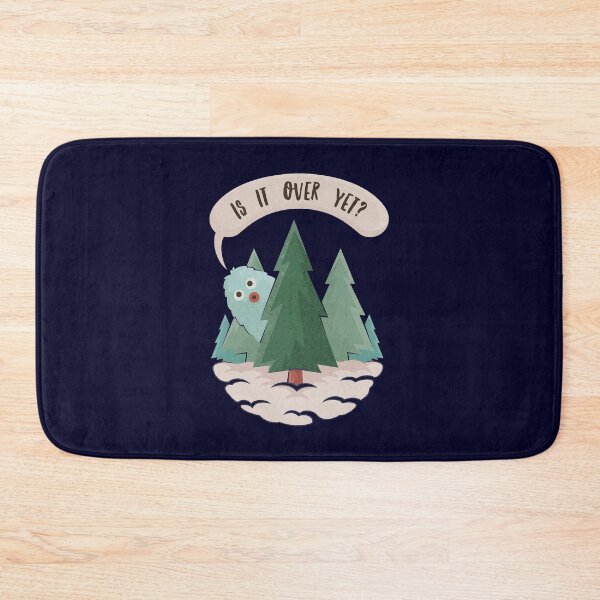 Item preview, Is It Over Yet? Christmas Yeti designed and sold by Yipptee Shirts.