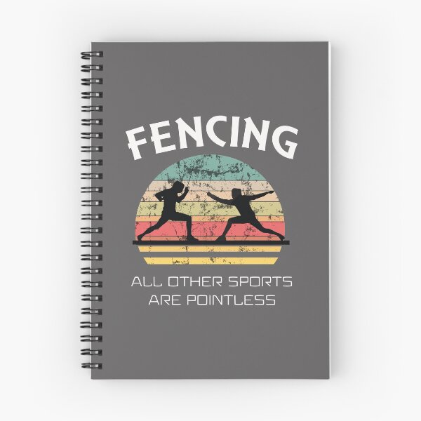 Item preview, Top Fun Fencing Other Sports are Pointless Gift Design designed and sold by LGamble12345.