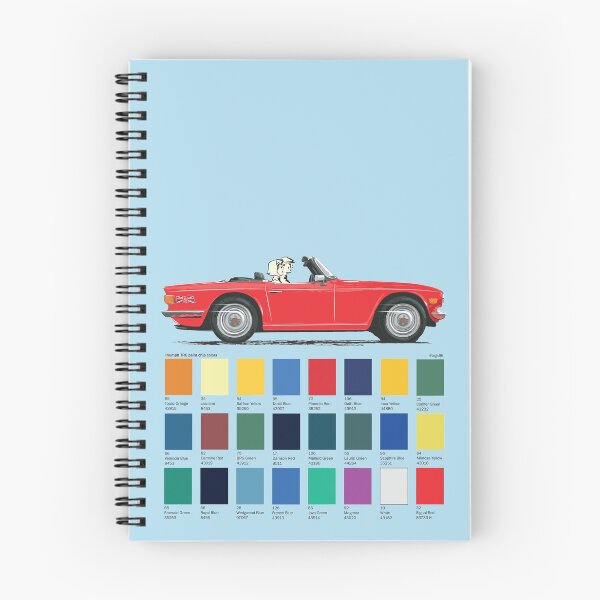 Item preview, Signal Red coloured TR6 – the car of many colors  designed and sold by Bigs66.
