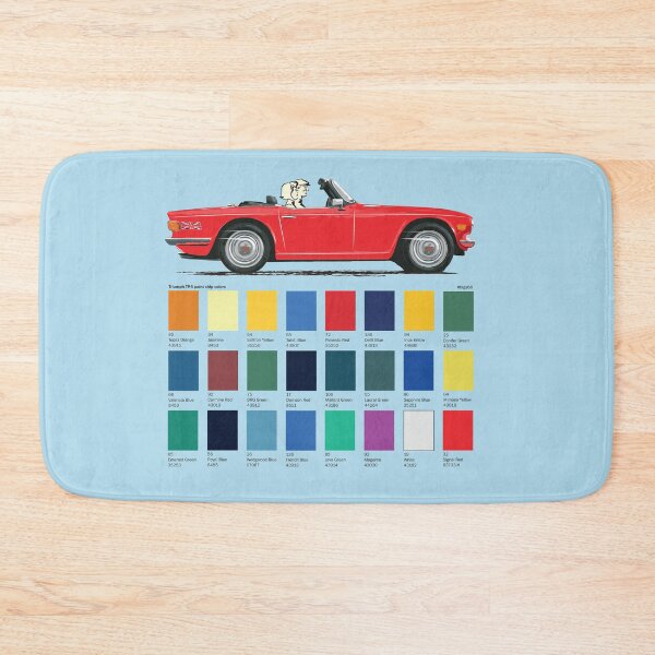 Item preview, Signal Red coloured TR6 – the car of many colors  designed and sold by Bigs66.