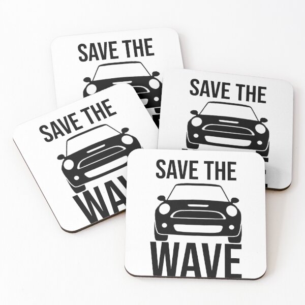 Item preview, Mini Cooper Save the Wave  designed and sold by ThePhanBible.