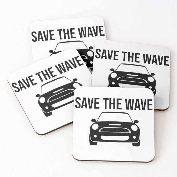 Item preview, Mini Cooper Save the Wave  designed and sold by ThePhanBible.
