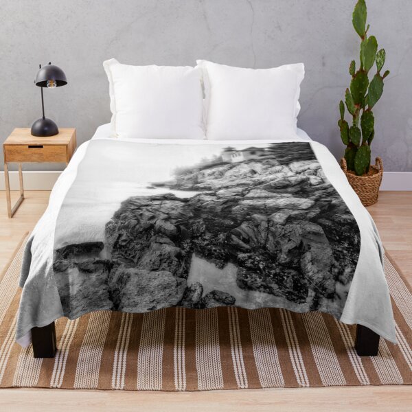 Item preview, Bass Harbor Lighthouse in Fog B+W designed and sold by Gerard Fornarotto.